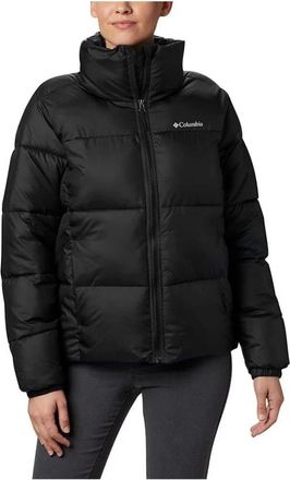 Columbia Puffect II Full Zip Jacket - Dames - Winterjassen - Zwart - L - Leer - Jassen