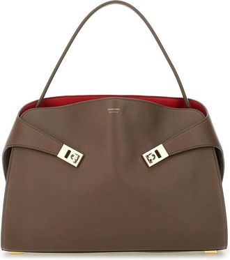 Ferragamo Leather Shoulder Bag
