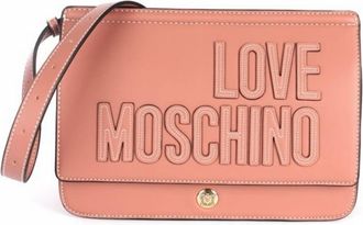 Love Moschino Womens Shoulder Bag, Pre Collection Fall Winter 2021, Pink, Medium