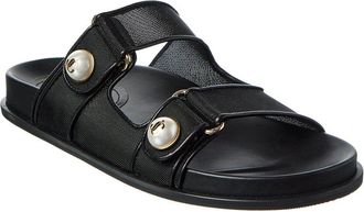 Jimmy Choo London Fayence Mesh & Leather Sandal