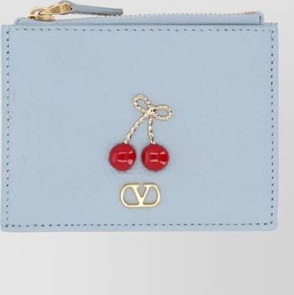 Valentino Garavani leather coin purse