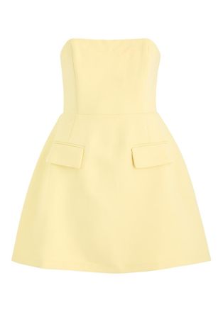 Odd Muse The Ultimate Muse Strapless Mini Dress - Yellow - XS (UK6)