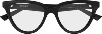 Gucci Demo Cat Eye Ladies Eyeglasses GG2179O 001 52