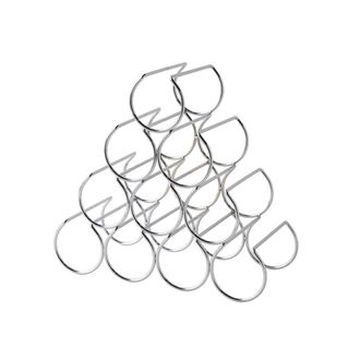 TFT Home Furniture TAWA chrome wine rack