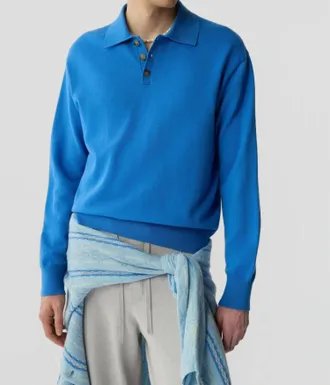 Guest In Residence All Day Cotton Cashmere Polo In Sail