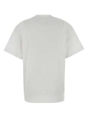 Gucci Womens White Cotton T-Shirt Whitemix Fabric T-shirts And Polos