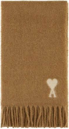 Ami Sciarpa De Coeur - - Accessories - unisex - Beige - ONE SIZE