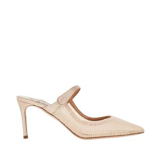 Aquazzura Voile tulle mules Woman 36+