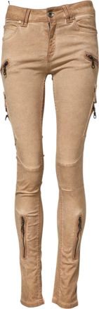 Plein Sud Cotton Mid Waist Skinny blue Womens Jeans