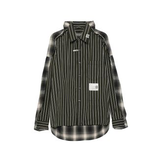 Miharayasuhiro Long-sleeve Striped Shirt