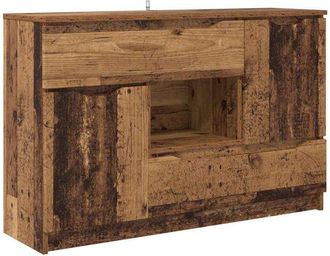 vidaXL Vitrina Madera Vieja 100 X 30 X 65,6 Madera Contrachapada Vidaxl