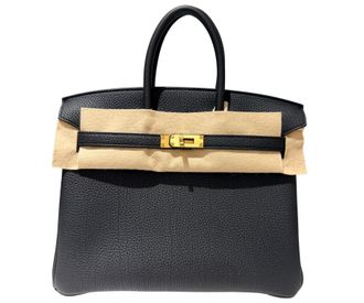 Herm&egrave;s Black Togo Birkin 25
