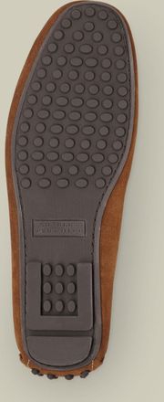 CHARLES TYRWHITT Suede Moccasins - Tobacco Brown Size 11 R by Charles Tyrwhitt