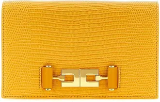 Elisabetta Franchi Lizard Print Crossbody Bag