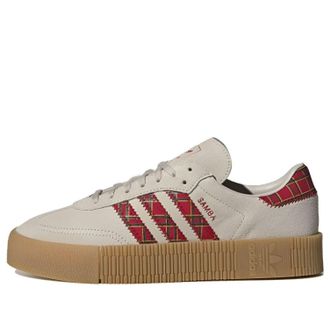 adidas (WMNS) adidas Sambarose Clear Brown Scarlet Collegiate Green FU9746