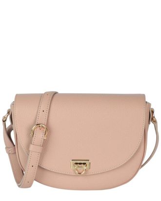 Ferragamo Gancini Buckle Leather Crossbody