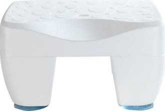 WENKO Secura Taburete De Ba&ntilde;o Blanco 40x31x21 Cm