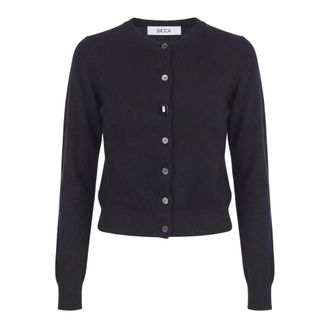 Jucca Wollen vest - Dames - Truien - Zwart - Maat: M Wol