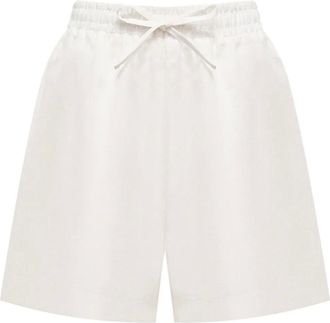 12 Storeez Shorts a vita alta - Bianco