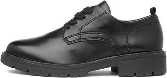 Soft Line Womens Black Lace Up Shoe - Size 7.5 - Black