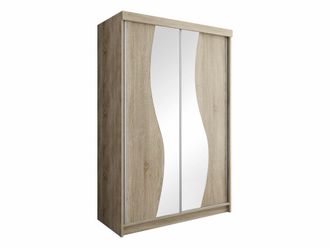 Mirjan24 Mobilier1 - Armario Dover 110, Roble Sonoma, 200x150x62cm, Puertas De Armario: Correderas, N&uacute;mero De Estantes: 0