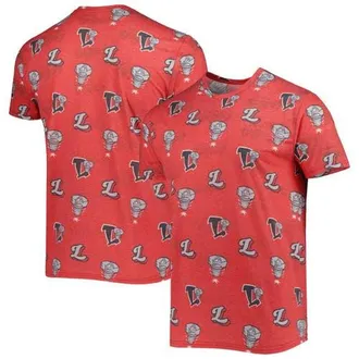 Boxercraft Mens Red Lansing Lugnuts Allover Print Crafted T-Shirt at Nordstrom, Size X-Large