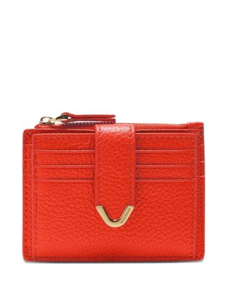 Coccinelle Portacarte con zip - Rosso