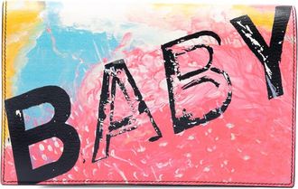Saint Laurent Pre-owned Saint Laurent Leather Baby Print Clutch Ladies 7C3U12B6QV4BDFNN