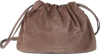 Brunello Cucinelli Brown Duo Bucket Bag