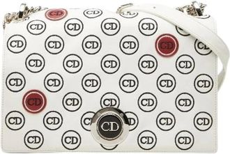 Dior Pre-owned Borsa a Spalla Diorama in Pelle - - Pre-owned - Donna - Bianco - ONE SIZE