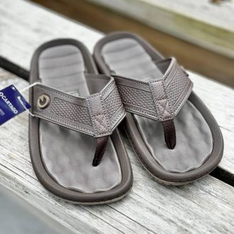 Cartago Mens Fiji Flip Flops In Brown