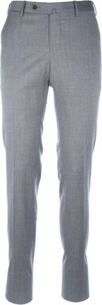 Pantaloni Torino tailored trousers - men - Elastane/Virgin Wool - 46 - Grey