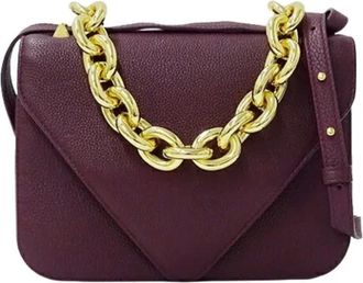 Bottega Veneta Pre-owned Handbags, female, Purple, Size: ONE SIZE Pre-owned Leather shoulder-bags