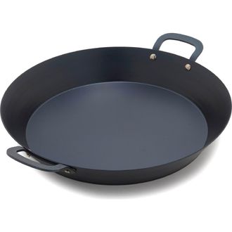 GreenPan x Bobby Flay 15 Carbon Steel Paella Pan in Black at Nordstrom