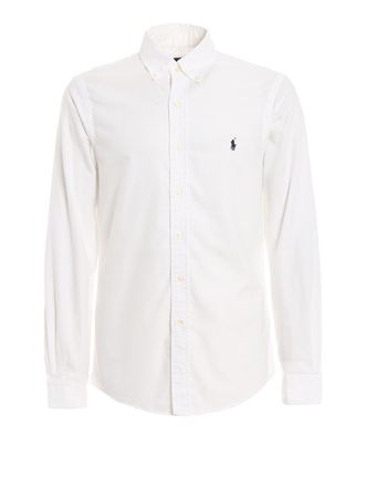 Polo Ralph Lauren Oxford white cotton b/d shirt