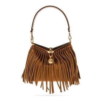 Etro Vela Medium Handtas - Dames - Schoudertassen - Bruin - ONE Size - Leer - Tassen