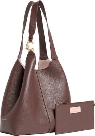 Coccinelle Womens Shoulder Bag C-Easy Berry Bovine Leather; Lining: Pu