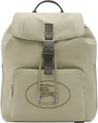 Burberry Orkney backpack - men - Polyester/Polyester/Polyurethane/Polyurethane - One Size - Neutrals
