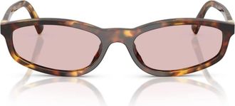 Miu Miu 0mu A06s 14l4i0 Havana Miele Sunglasses