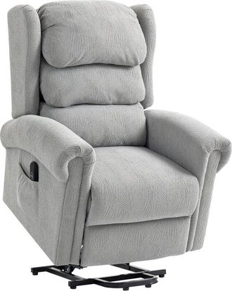 HOMCOM Homcom - Power Lift Recliner Chair for Elderly with Remote Control, Grey