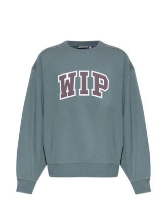 Carhartt Work in Progress Slate Blue Logo Sweatshirt