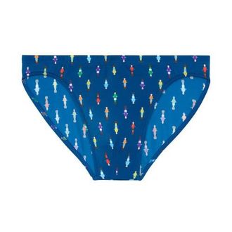 HOM Calcio Swim Micro Briefs in Navy Print at Nordstrom, Size Xx-Large