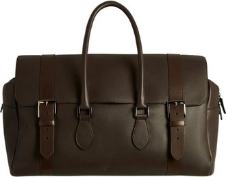 Kiton Weekendtas - Heren - Weekendtassen - Bruin - ONE Size - Katoen - Tassen