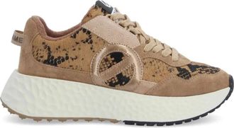 No Name Carter 2.0 Mesh Sneaker - Dames - Sneakers - Beige - 39 EU - Schoenen