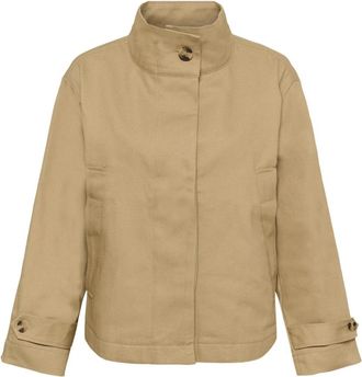 Soaked In Luxury SLJennah Trenchcoat - - Jackets - Donna - Beige - XS