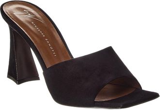 Giuseppe Zanotti Vanilla 85 Suede Sandal