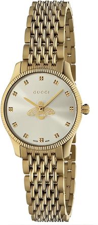 Gucci Ya 1265021 Horloge - Dames - Horloges - Geel - ONE Size - Accessoires