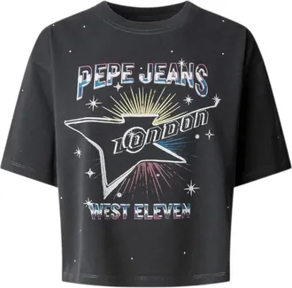 Pepe Jeans London Donna, Top, Nero, XL, new