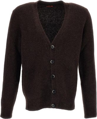 Barena Brown Gajola Alpaca-Blend Cardigan
