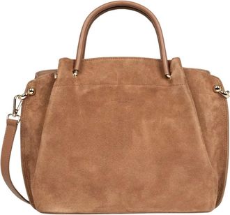 Lancaster Bolso Louisa de ante - Bags - Mujer - Marr&oacute;n - ONE SIZE